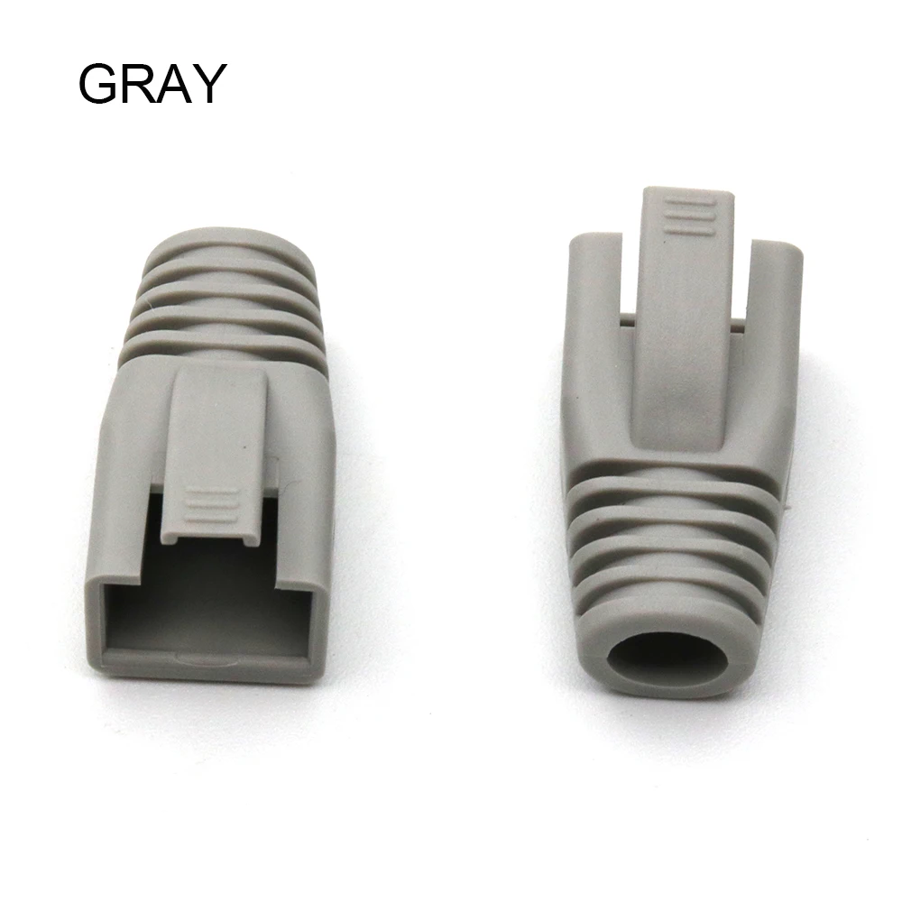 Колпачки xintylink rj45 покрытия cat6 cat5e cat5 разноцветные ботинки оболочка защитный рукав