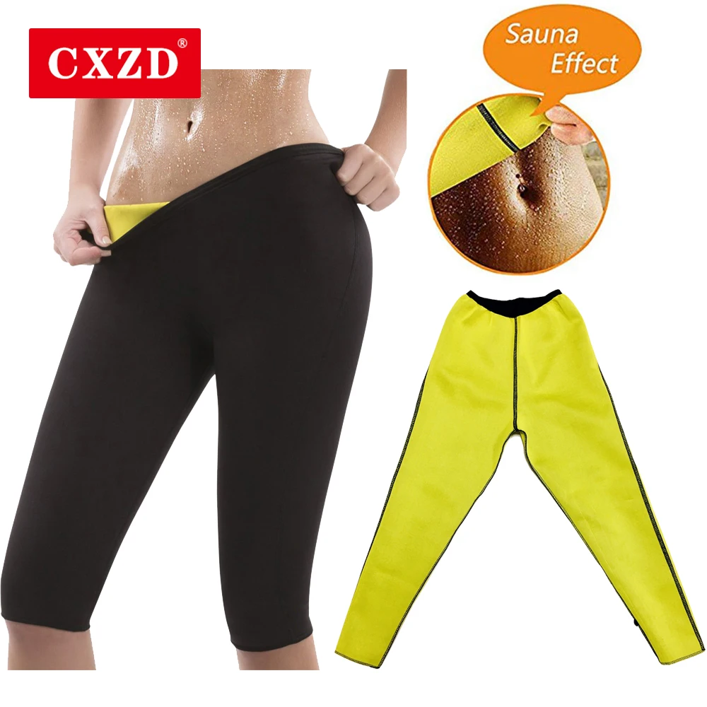 CXZD женская корректирующая одежда для похудения горячая Неопреновая сауна