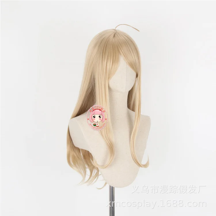Dangan Ronpa Danganronpa V3 Косплей пианист акамацу КАЕДЕ парик длинный мягкий Золотой Блонд
