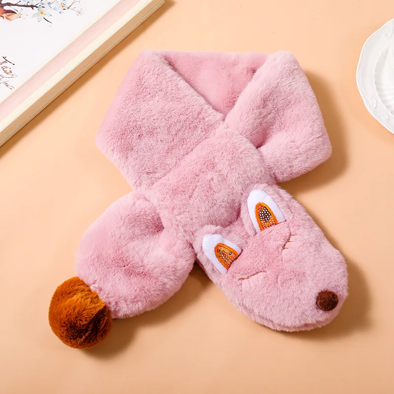 2019 детский шарф осенне зимний теплый Плюшевый комбинезон корейский Детский