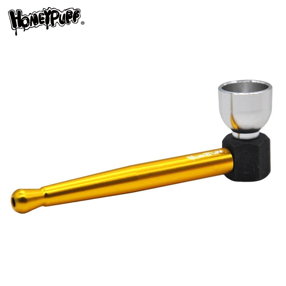 TOPPUFF алюминиевая металлическая курительная трубка портативная креативная