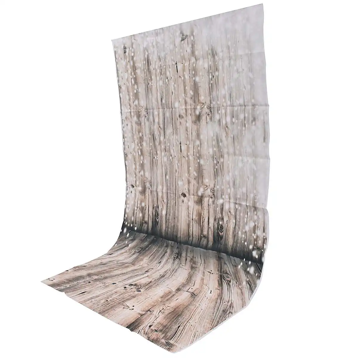 Фотосъемка задний план виниловый, размером 3х5 футов, серый деревянный пол, фон для студии