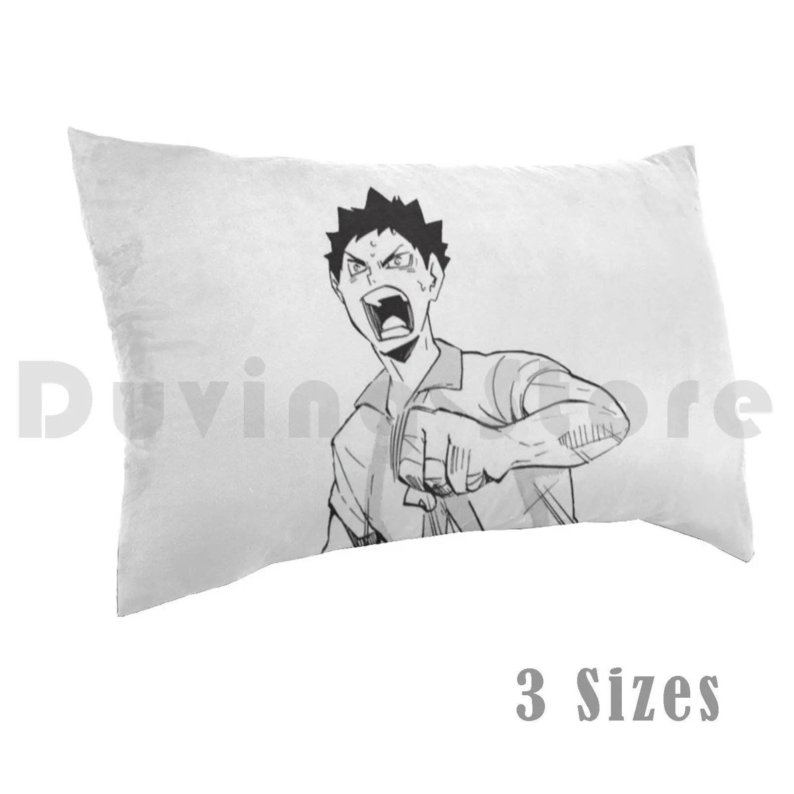 

Iwaizumi Haikyuu манга Кепка Подушка Чехол с принтом 50x75 Haikyuu Haikyu Haikyuu манга Haikyu Hq Weeb