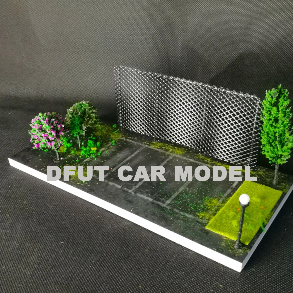 DIY1:64 модель автомобиля парковки материал упаковки подземный гаражный гаража