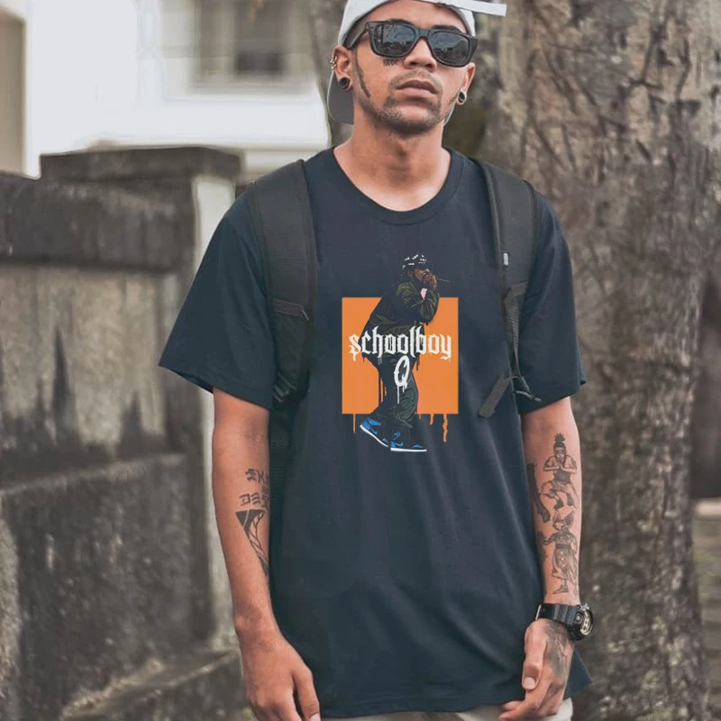 

2021 New Oveized Harajuku T-shi Men Summer Hip-Hop T-shi Streetwr T-shi Sho Mouwen Casl Top Cat