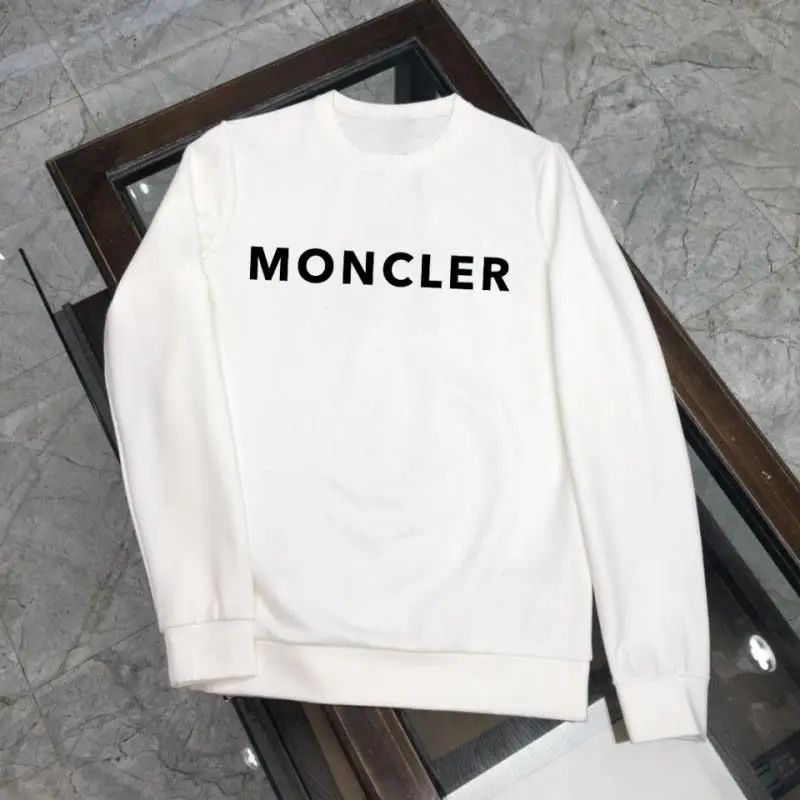 

Boutique Men's Autumn and Winter Cotton Sweater Men's and Women's Plush Korean Fashion Round Neck Casual Loose Long Sleeve Top