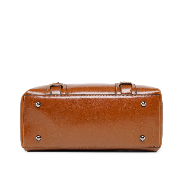 

2019 New Leather Women's Bag Fashion One-Shoulder Bag Casual Handbag Travel Bag