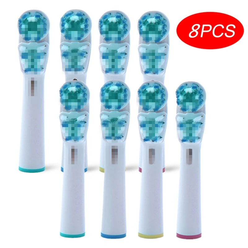 8 шт. сменные насадки для щёток ухода за чувствительной десной Oral B Braun головка