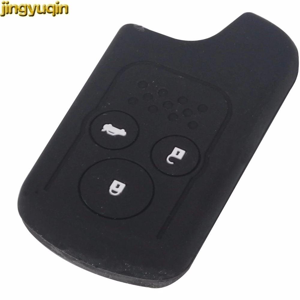 Jingyuqin силиконовый чехол для ключей от машины Smart Cover хонда аккорд CR V Civic 2006 2011 2013 2014