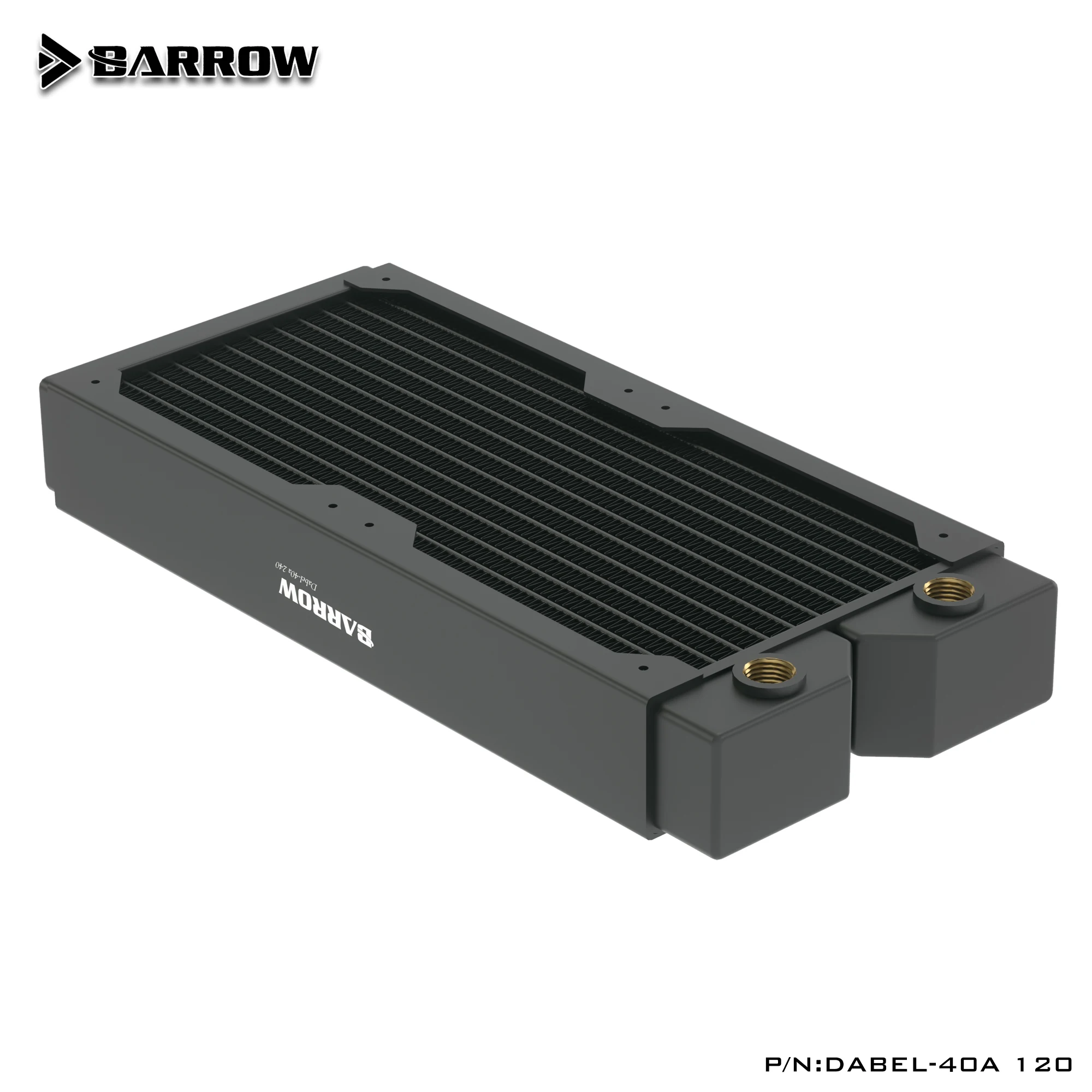 Barrow Dabel-40a Dabel 240mm 2 x 12cm 40mm Height Copper Radiator Water Cooling enlarge