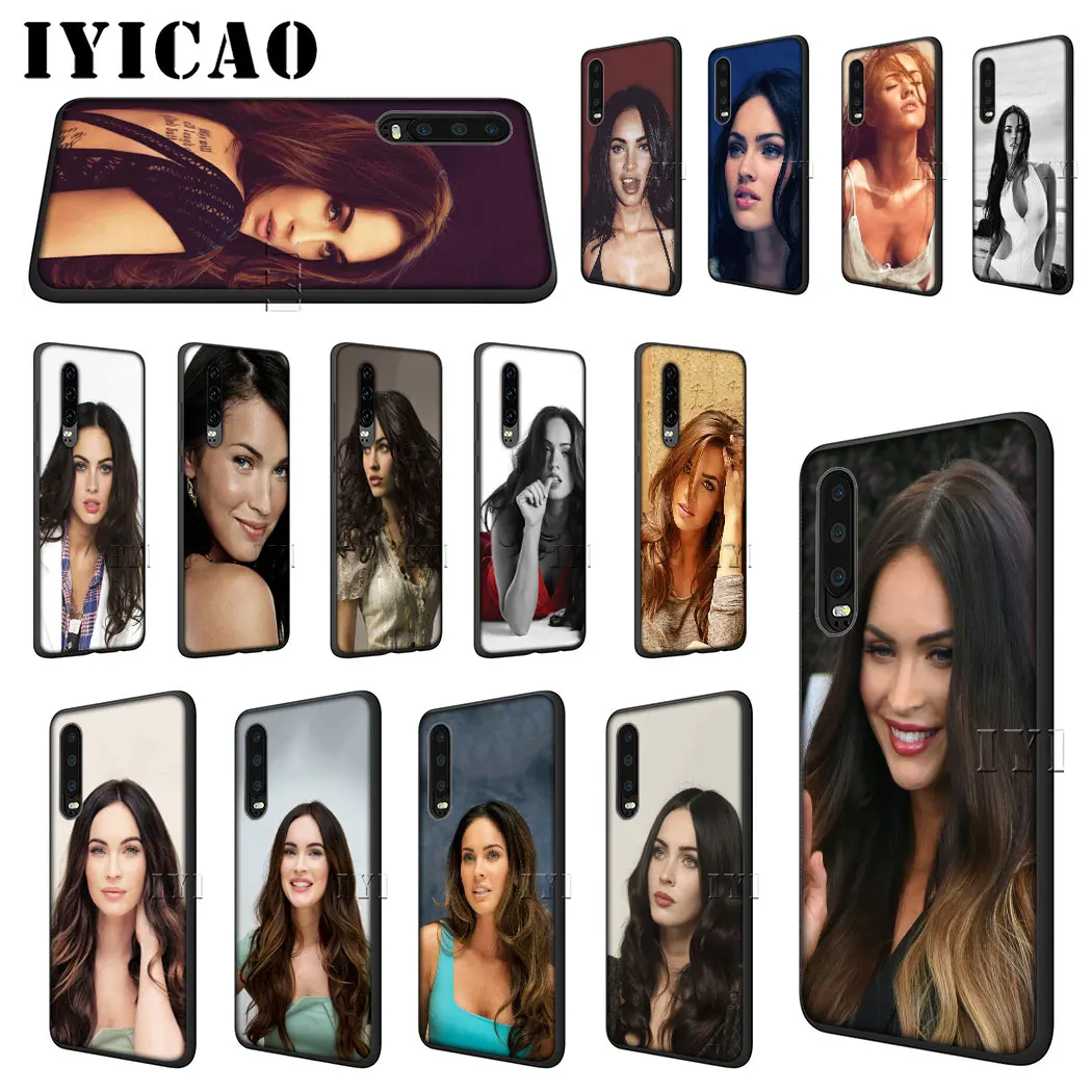 Меган Фокс мягкий чехол для Honor 6A 7A 3 Гб оперативной памяти Pro 7C 5.99in 7X8 Lite 8X 8C 9 10
