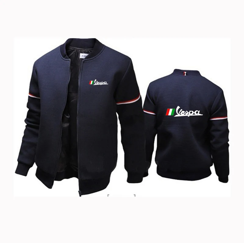Vespa Logo 2021 весна-осень толстовки с принтом пуловеры капюшоном пальто куртка