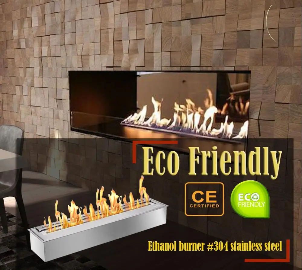 

Inno living fire 48 inch bio ethanol fuel fireplace outdoor