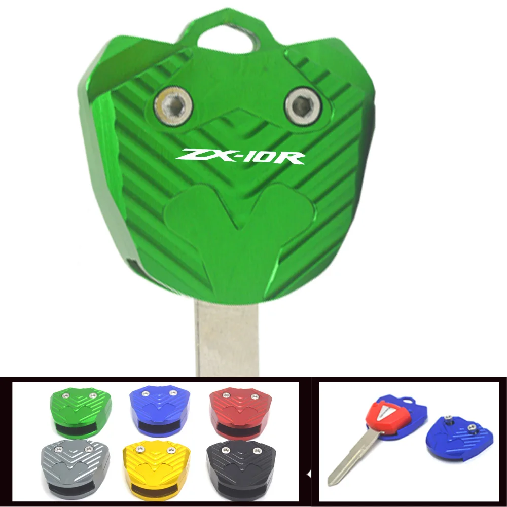 

For KAWASAKI Zx10r ZX-10R (Key Without chip) 2020 NEW Motorcycle CNC Key Case Cover Shell