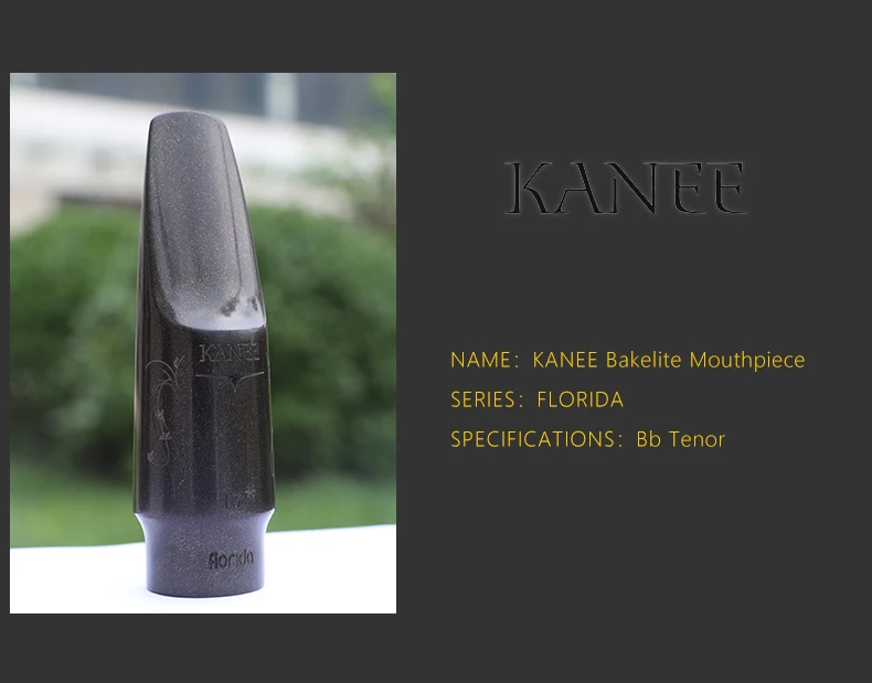 Kanee медный порошок и жесткий резиновый мундштук Eb Alto sax мундштук Bb Tenor sax мундштук Pop/Jazz