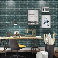 10m 3d brick pattern wallpapers for living room bedroom shop waterproof self adhesive wall stickers mural wall papers home decor