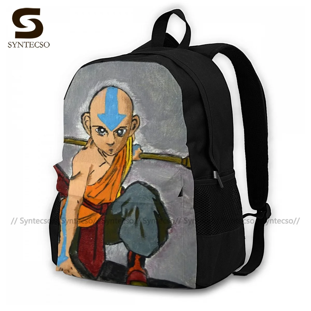 Avatar The Last Airbender Backpacks Runner Big Pretty Backpack Polyester Daily Bags