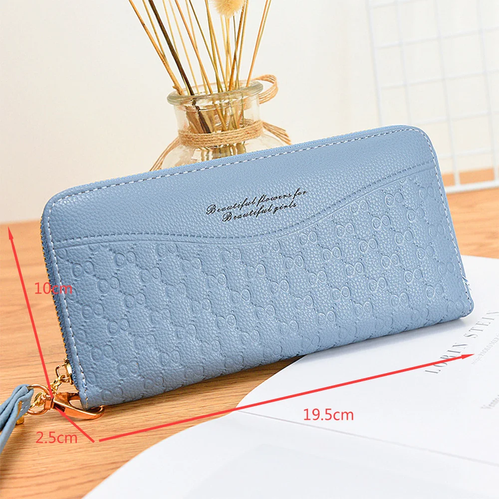 

2020 Women Wallets PU Long Wallet Luxury Creative Female Card Holder Coin Purses Girls Fashion Envelope Leather Money Bag