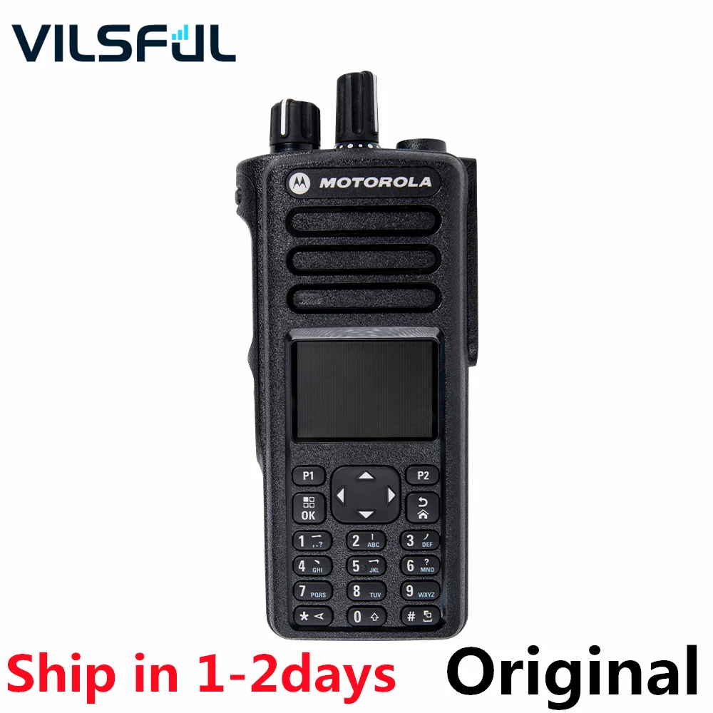 Kup DP4800E Cyfrowe Przenośne Dwukierunkowe Radio Wodoodporne IP68 Walkie Talkie Z Klawiaturą Motorola DP4800E