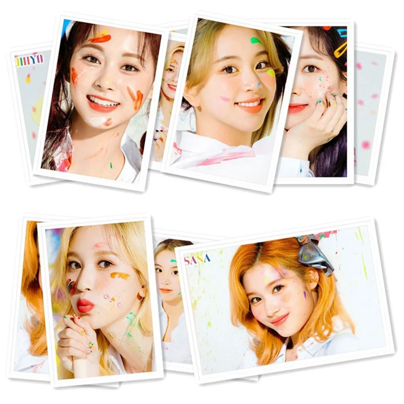 40 шт./кор. Kpop два раза 6 й одиночный альбом Fanfare Lomo карты коллекция вентиляторов