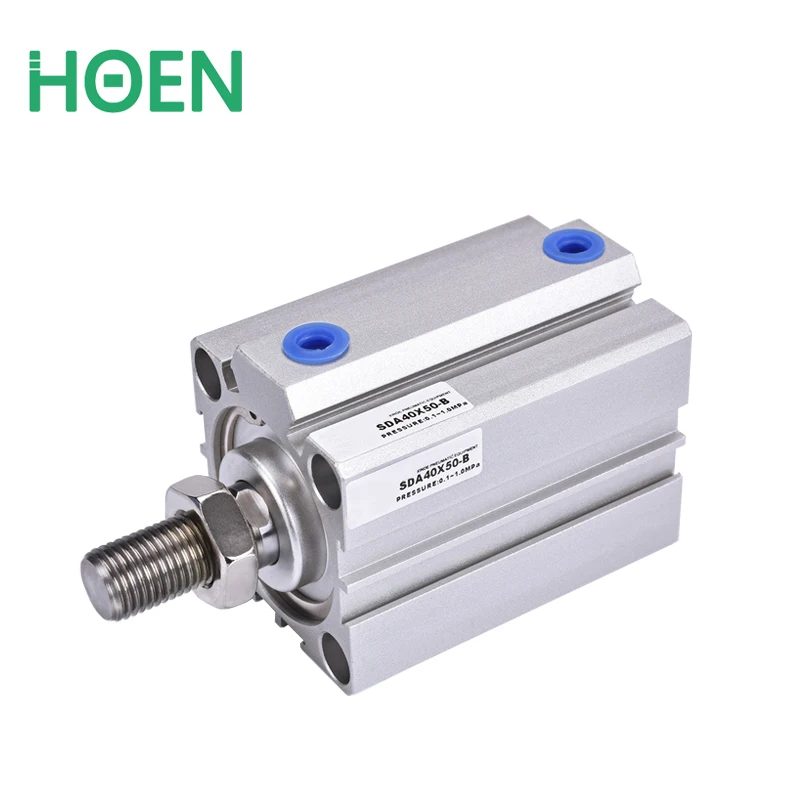 Пневматический Компактный цилиндр SDA32 * 35 диаметр отверстия 32 мм 35|compact air