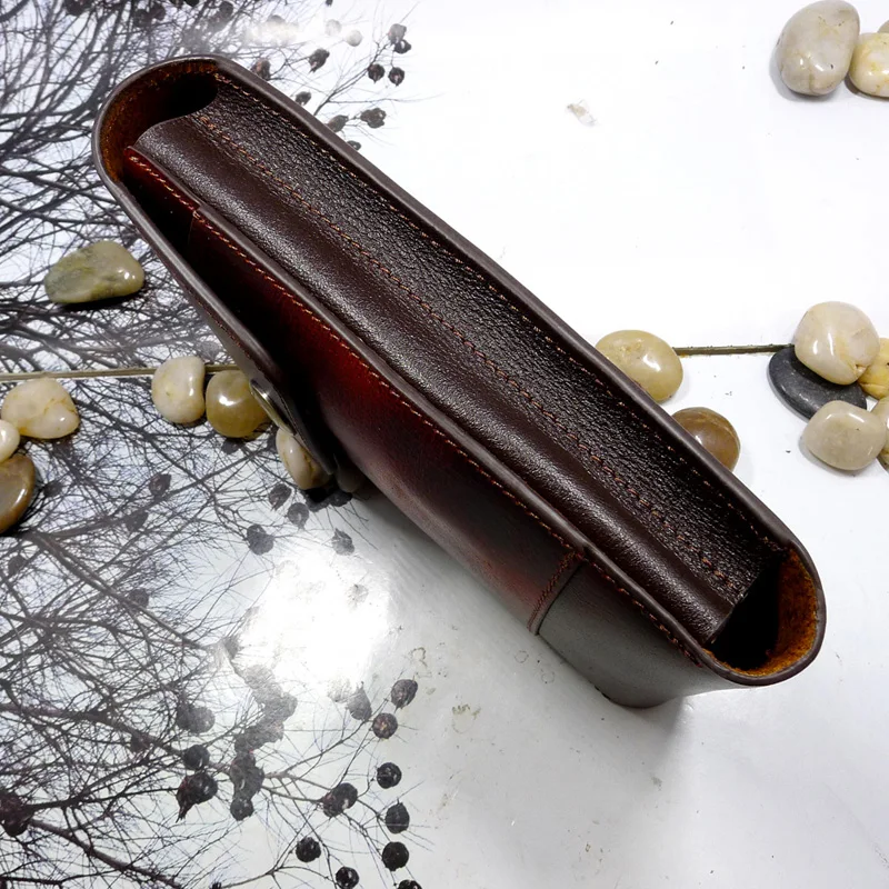 Универсальный Вертикальный чехол для телефона из натуральной кожи blongk с двумя