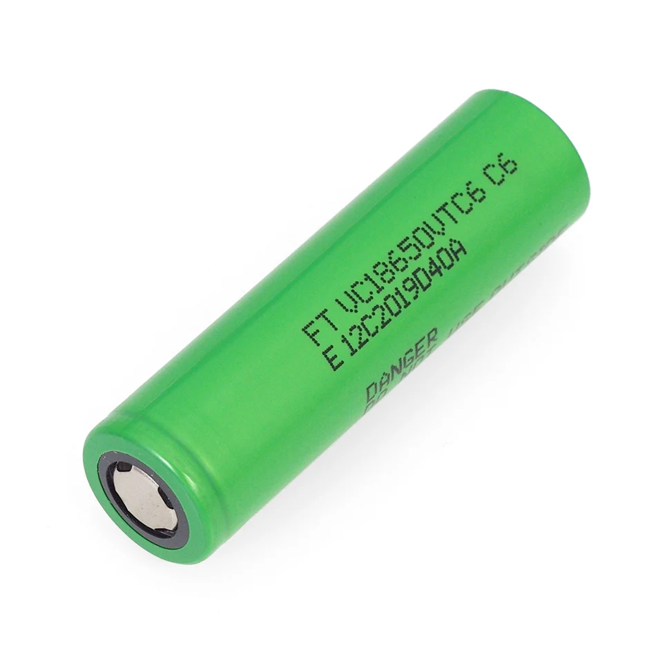 Перезаряжаемая литий ионная батарея 3 7 Liitokala VTC6 3000 В 18650 мАч для Sony US18650VTC6 30A