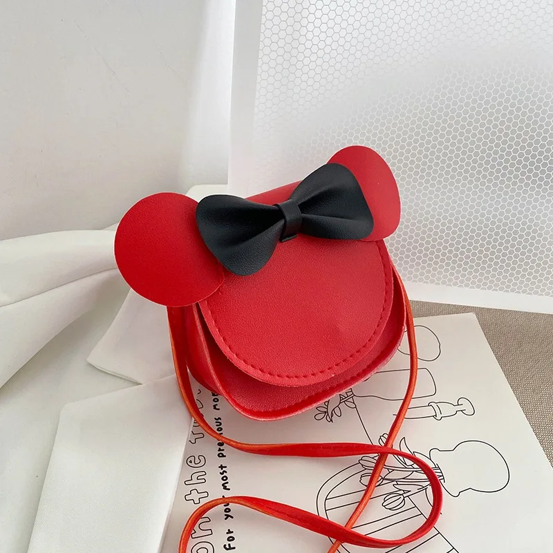 

NEW Girl Coin Purse Handbag Children Wallet Small Coin Box Bag Cute Mice Bow Kid Money Bag Baby Rabbit Shoulder Bag Purse