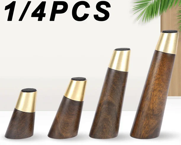 

1/4PCS Bathroom Cabinet Solid Wood Leg Oblique TeaTable Sofa Foot Accessories European Furniture Foot Solid Wood Sofa Foot