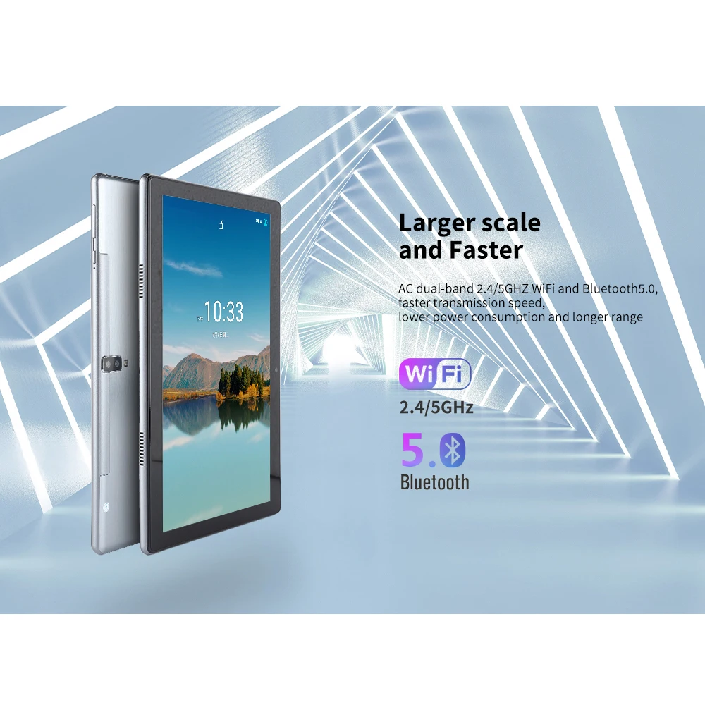 

ANRY N60 10.1 Inch Android 10 Tablet SCA9863A Octa Core 4GB RAM 64GB ROM Tablet Touch Screen IPS 1920x1200 4G LTE GPS BT 5.0