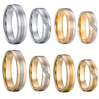 love alliances marriage wedding rings for men and women eco healthy titanium stainless steel jewelry couple ring set no rust
