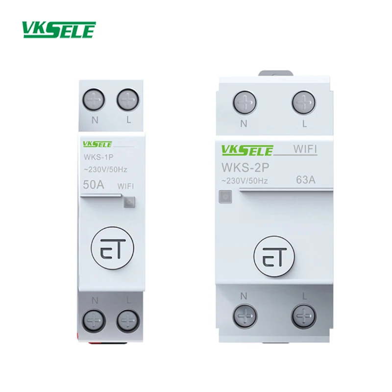 

WKS-2P 32-80A 54mm WIFI Intelligent circuit breaker mcb
