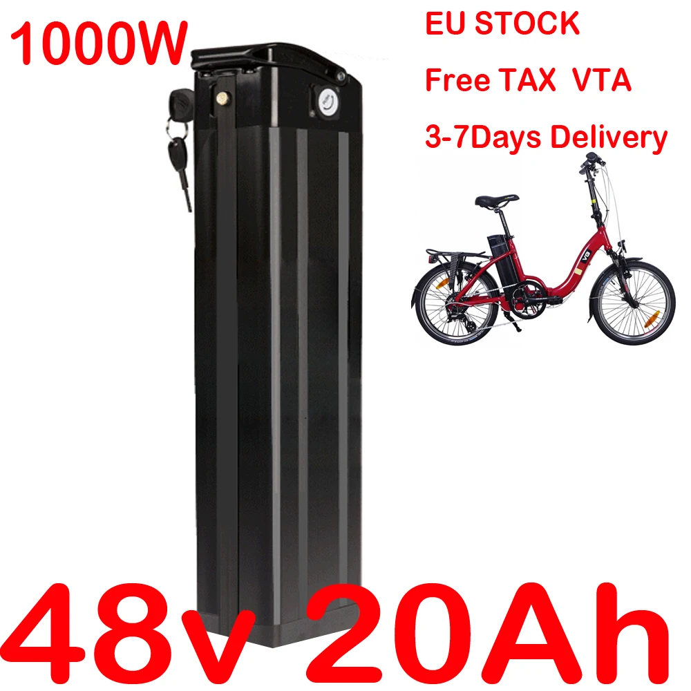 Литиевый аккумулятор для электрического велосипеда 48 В 8 А/ч 9 а/ч 10 12 13 15 18 20 500 Вт 750
