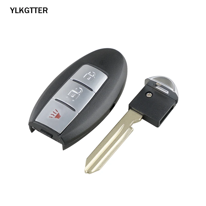 YLKGTTER 3 кнопки модификации дистанционный ключ-брелок от машины для Nissan Murano 2003 2004 2005