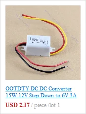 1 шт. LM2596 светодиодный драйвер DC-DC понижающий регулируемый CC/CV модуль питания