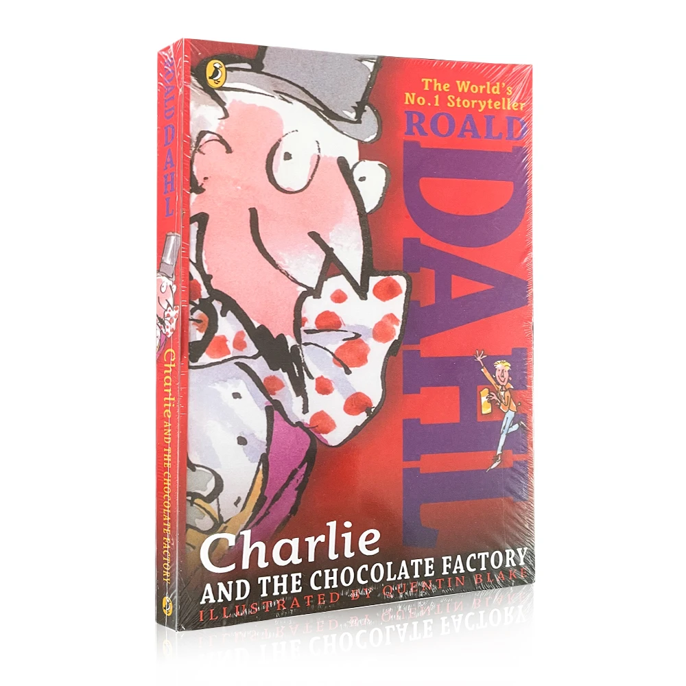 

Чарли и шоколадная фабрика Roald DAHL, Детская Классика роста, новая книга на английском языке, яркая картина, сказки для чтения