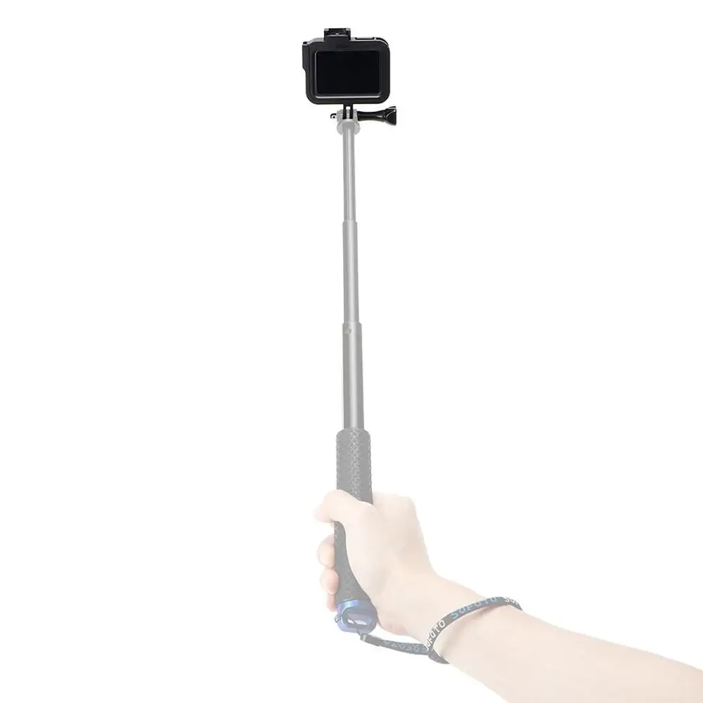Силиконовый чехол для GoPro Hero 8 черная Защитная пленка экрана из закаленного