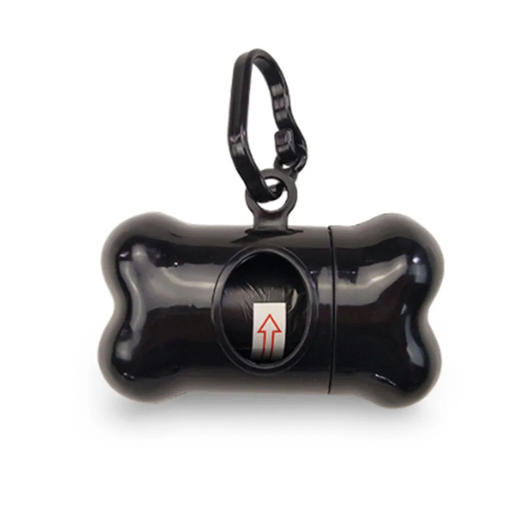 

Pet Waste Bag Dispenser For Dog Waste Bag Holder Plastic Garbage Bag Dispenser Carrier Case Dog Pet 15 Pcs Waste Poop Bags New