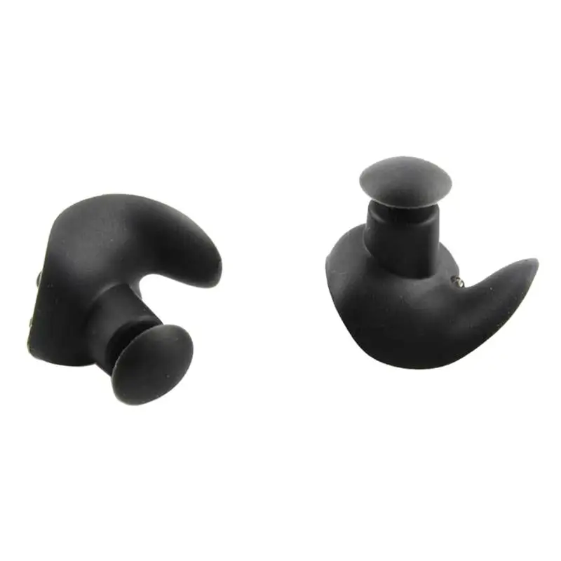

1Pair Spiral Soft Silicone Ear Plugs Noise Reduction Protective Sports Earplugs