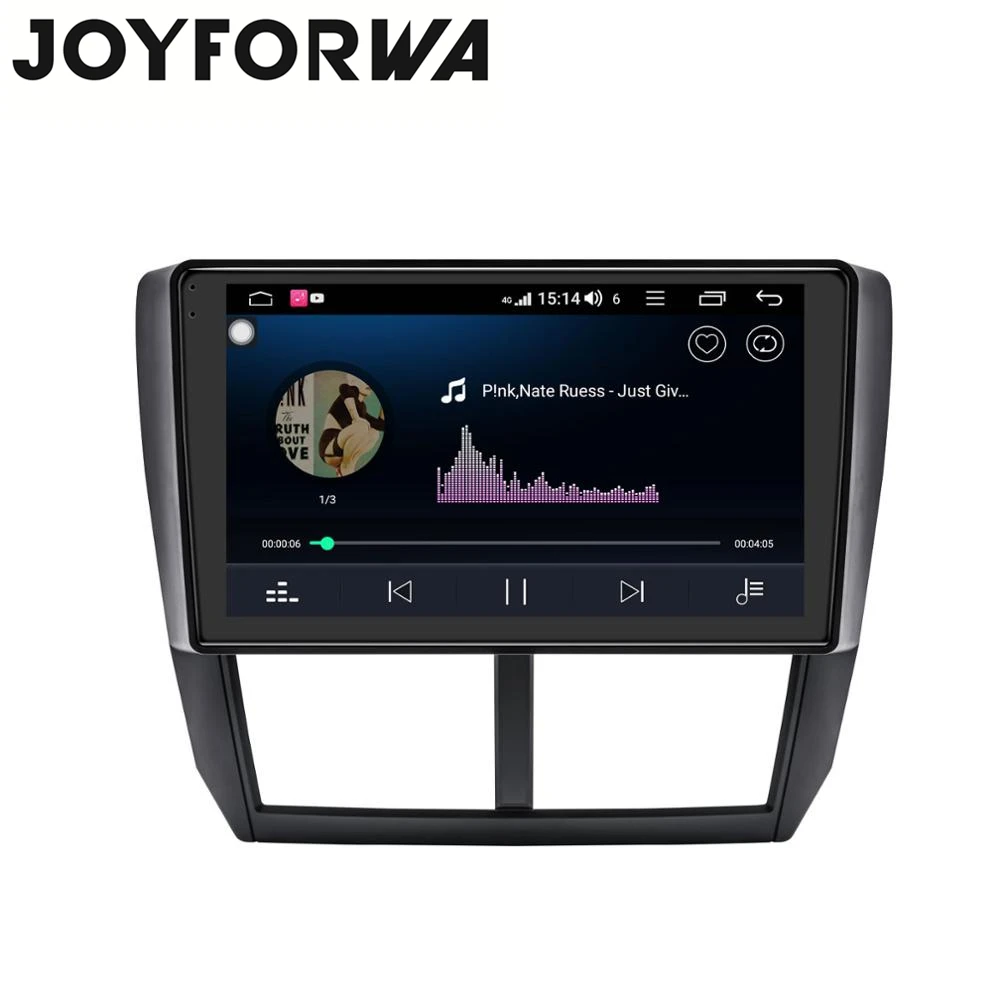 DSP Carplay 9 &quotAndroid 8.1автомобильное мультимедийное радио для Subaru Forester 2008 2012 GPS SPDIF