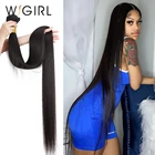 Wigirl прямые 28 30 32 40 дюймов Remy бразильские волосы плетение человеческие волосы пряди натуральный цвет 100% человеческие волосы для наращивания
