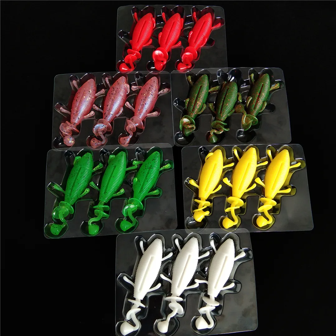 

18 шт., мягкие рыболовные приманки, 10 см, 11,5 г