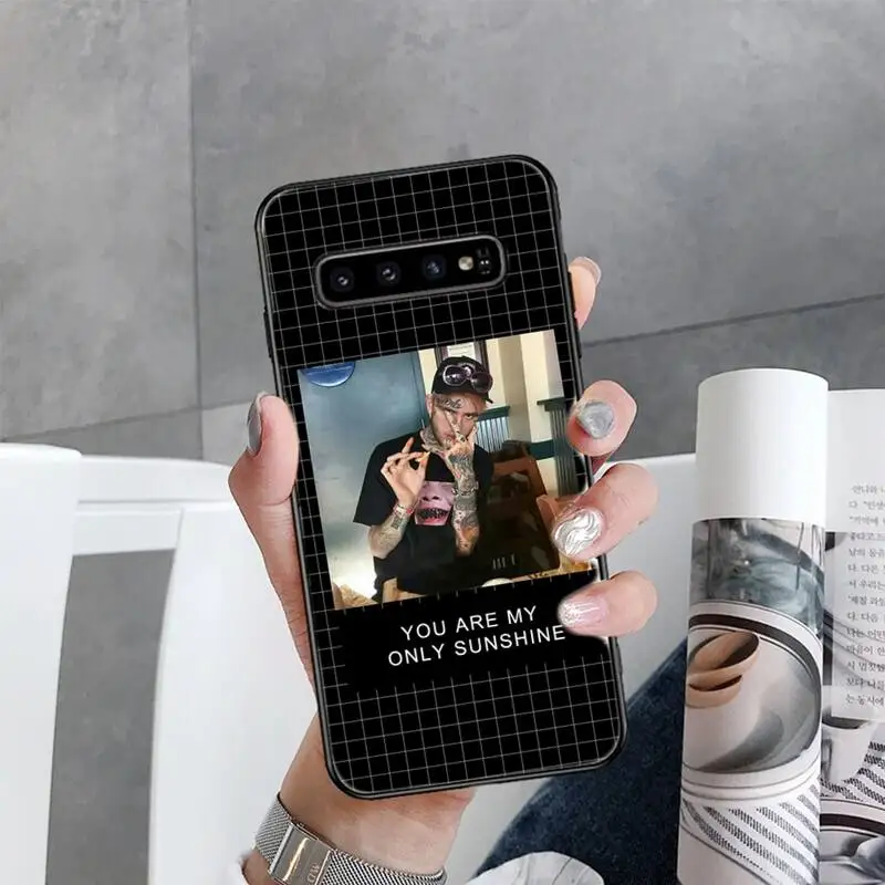 

Lil Peep Lil Bo Peep Soft Phone Case For Samsung Galaxy S5 S6 S7 S8 S9 S10 S10e S20 edge plus lite