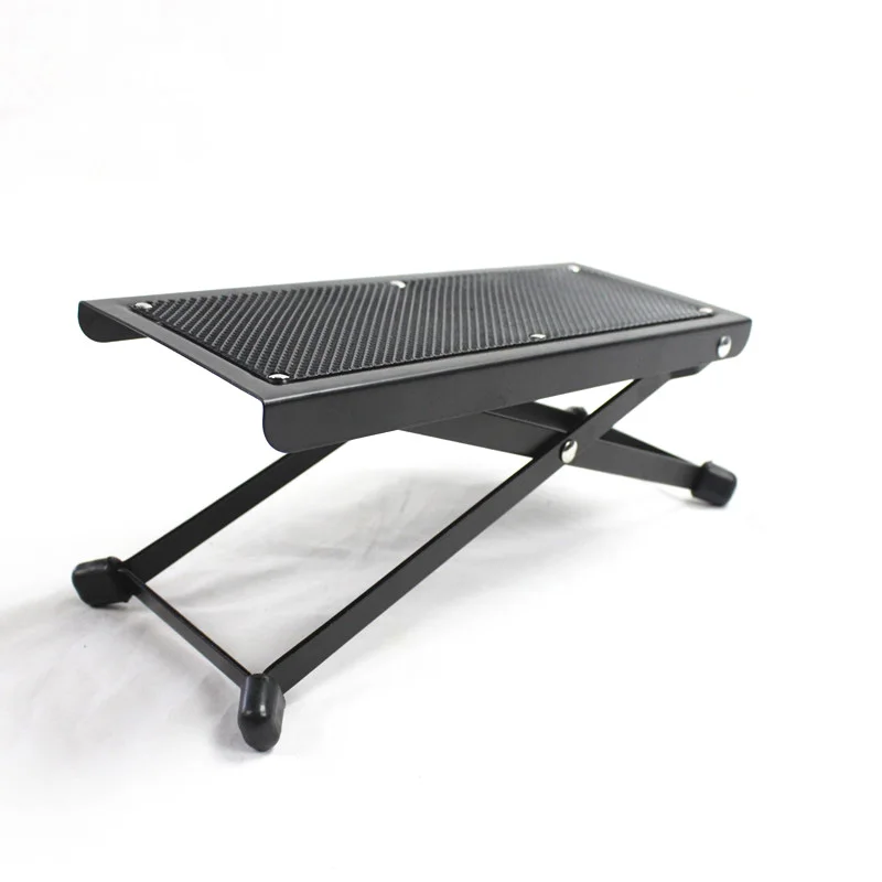 

Professional Guitar Foot Stool Footrest Pedal Support Utility High Quality Heavy-Duty Metal Stable Adjustable Height Strong