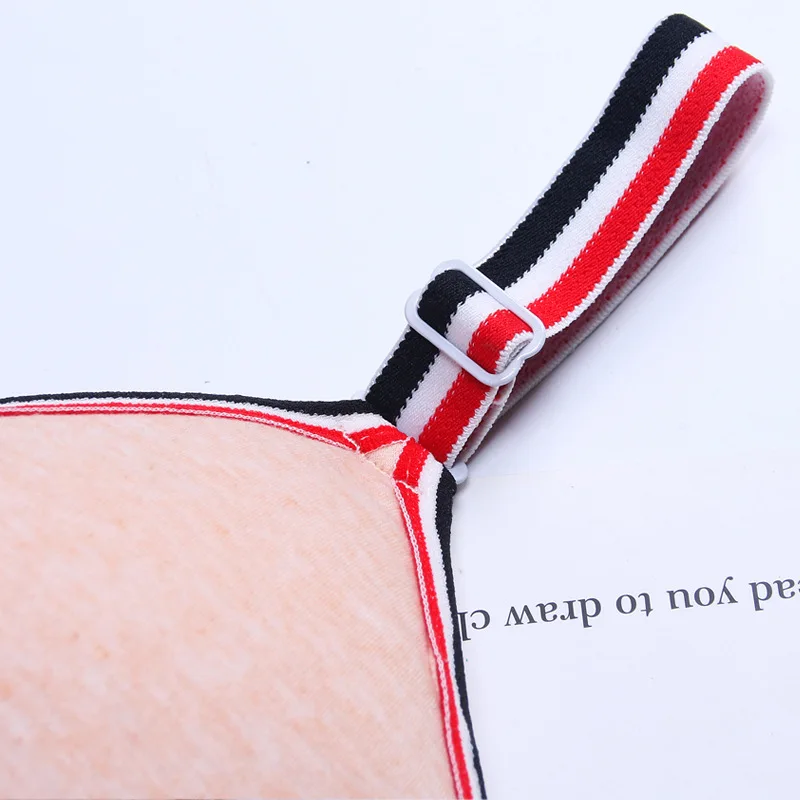 

2020 one piece Bow Solid seamless bras Back Closure Wire Free underwear women crop tops push up ladies bra top womens lingerie