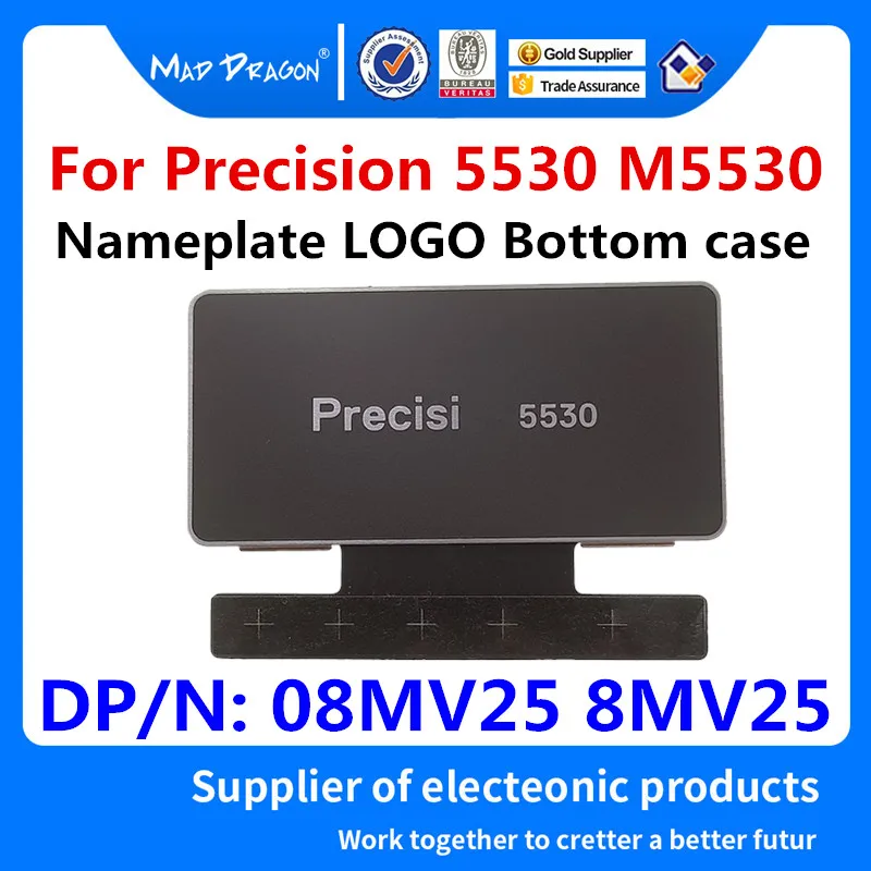 black Precision 5530 Ноутбук табличка с логотипом для Dell XPS 13 9343 9350 9360 XPS 15 9550 9560 9570 7590 точность 5510 5520 5530 5540 - Цвет: black Precision 5530