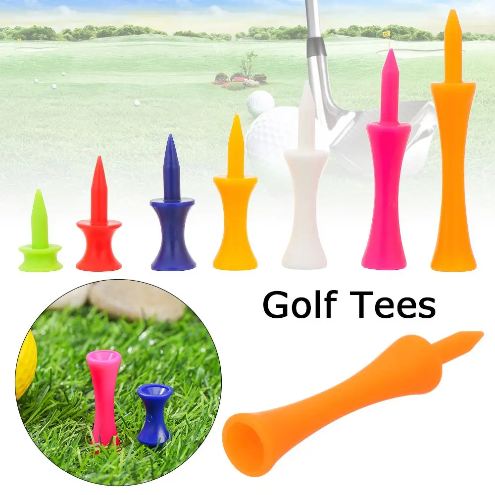 

New Golf Mat Sports Part Training Practice Accessories Rubber Golf Tees Golfer Ball Tees Holder Durable
