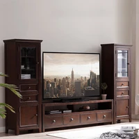 tv entertainment center for living room coffee table wine cabinet combination sofa corner storage cabinet home furniture