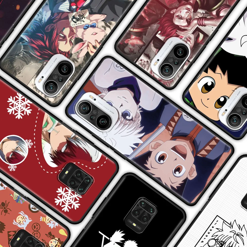 

Anime Hunter x Hunters Phone Case for Xiaomi Redmi Note 9S 9 8 Pro 9C 7 8T 8 10 Pro 9A 7A K40 8A Soft Bag Cover Capa