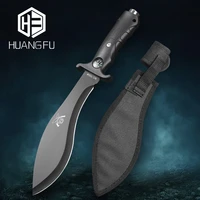 huangfu outdoor survival tools fixed blade hunting knife nepalese knife field survival knife self defense supplies